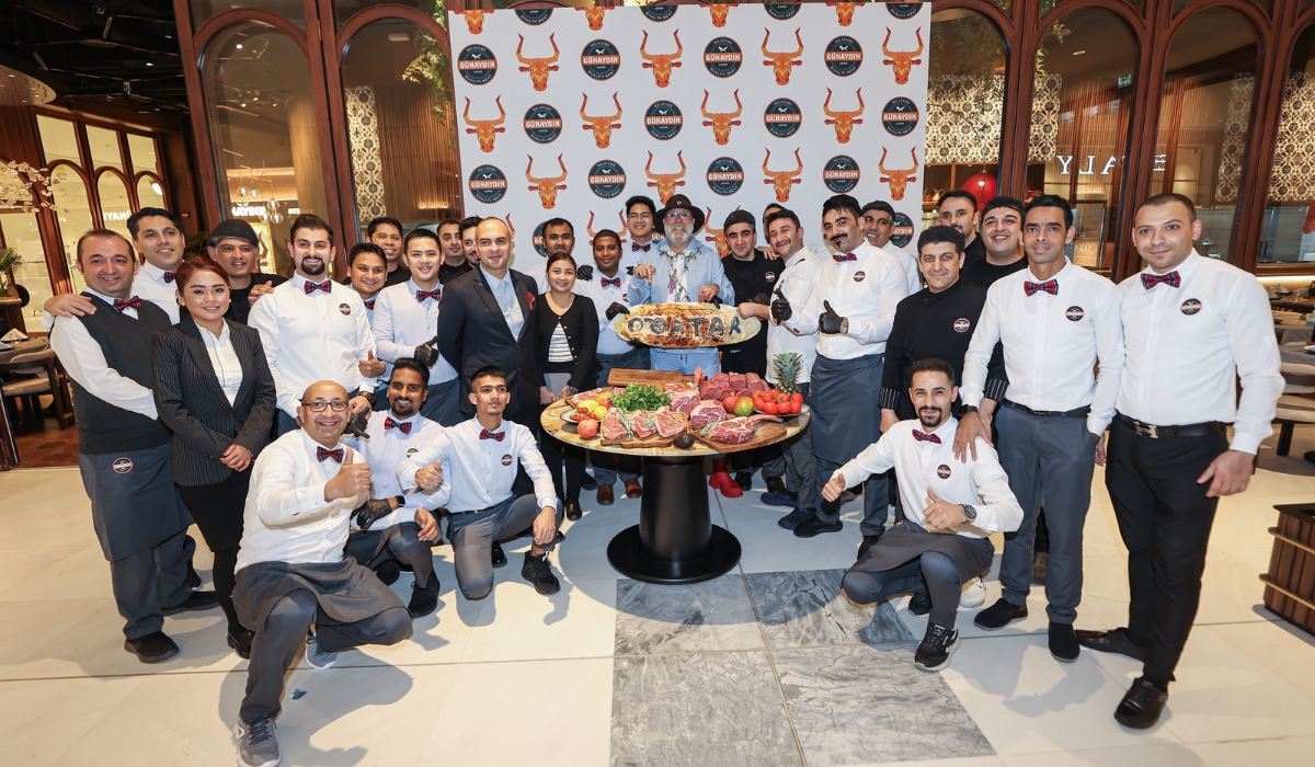 The Professor of Meat Günaydin is open in Place Vendome to treat customers with best quality of meat